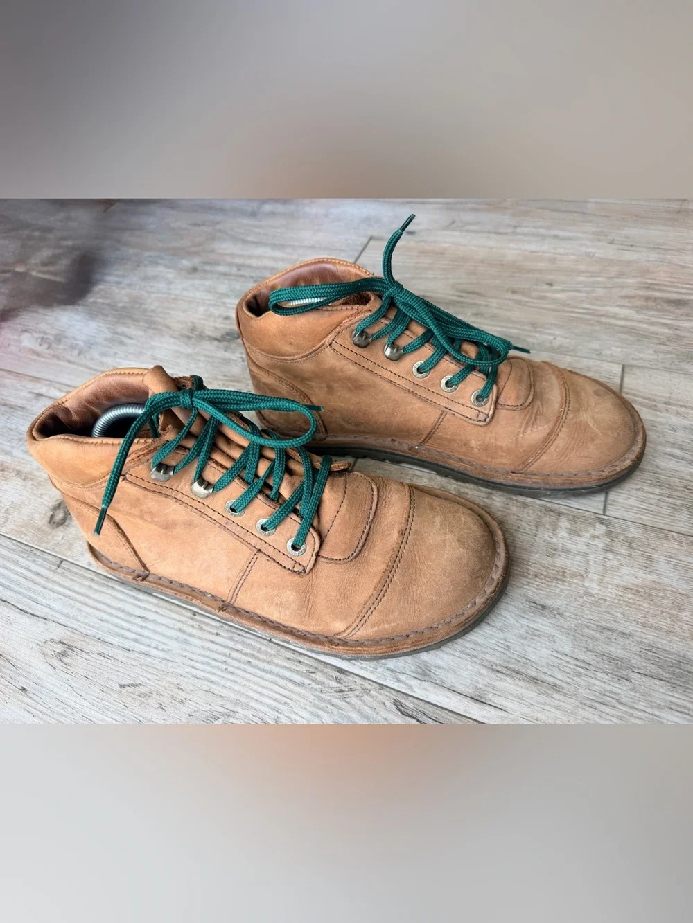 Jim Green Barefoot African Ranger Leather Work Hiking Boots size 9